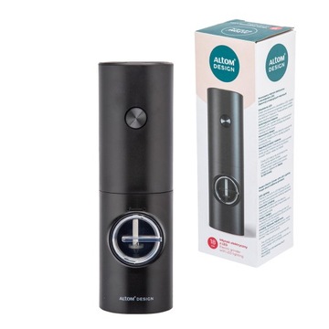 Elektryczny młynek do soli pieprzu przypraw z oświetleniem LED Altom Design