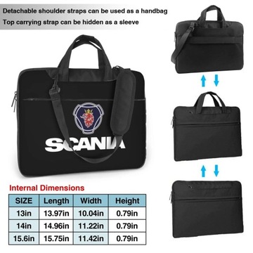 Персонализированная сумка через плечо для ноутбука на заказ