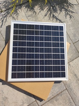 BATERIA PANEL SŁONECZNY 15W 12V SOLAR SOLARNY MOC