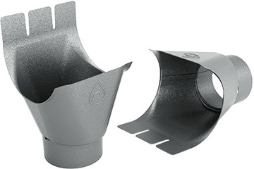 Lej spustowy sztucer BUDMAT FLAMINGO 125/90 srebrn