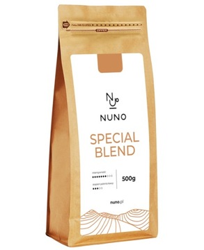 Kawa Ziarnista ŚWIEŻO PALONA Mieszana z Palarni - NUNO Special Blend 500g