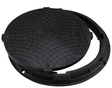 POKRYWA OGRODOWA właz STUDNI szamba 60/75CM +ZAMEK