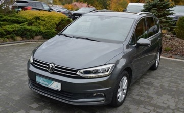 Volkswagen Touran III 2.0 TDI 150KM 2019 Volkswagen Touran 2,0 TDI 150 KM FULL LED HIGH-LINE Alcantara Nawigacja 2.0
