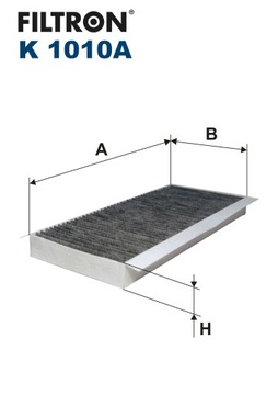 FILTR KABINA K1010A FORD FIESTA KA PUMA 96>