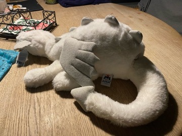 Мягкий плюш Jellycat White Dragon 50 см