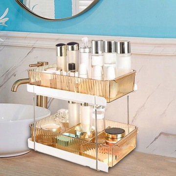 Двухуровневый настольный органайзер, современный отдельно стоящий