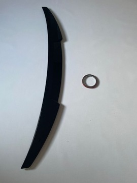 AUDI A4 B9 LOTKA СПОЙЛЕР БОКОВОЙ СЕДАН M4 LOOK 2015-2021 ГЛЯНЦЕВЫЙ ЧЕРНЫЙ