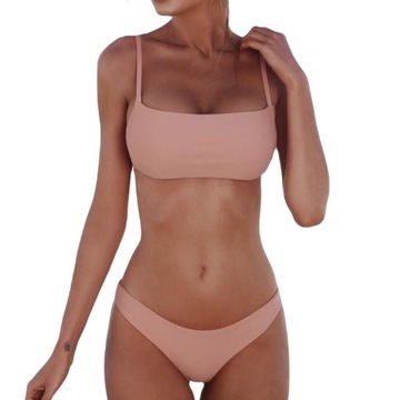 SEXY BIKINI BRAZYLIJSKIE DWUCZĘŚCIOWY STRÓJ KĄPIELOWY KOSTIUM TOP OPASKA M