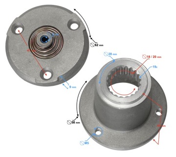 Фильтр масляный центробежный CROSS 250см3 МЗК Моретти