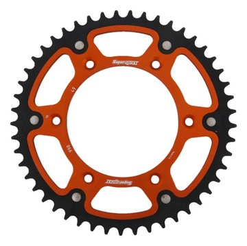 SUPERSPROX ZĘBATKA TYLNA 50 STAL-ALUM KTM SX/EX