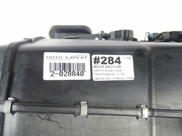 MERCEDES E TŘÍDA W211 RADIÁTOR ELEKTRICKÁ