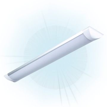 Oprawa LED Batten 60cm 18W 6500K 1800lm IP20 IRON Garaż Warsztat Piwnica