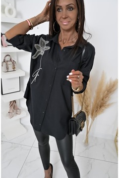 CASUALOWA KOSZULA OVERSIZE EMMELINE! WZ.19 L