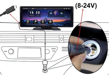РАДИО МУЛЬТИМЕДИЙНАЯ СТАНЦИЯ 10 ДЮЙМОВ CARPLAY ANDROID АВТОМАТИЧЕСКИЙ ВИДЕОРЕГИСТРАТОР ПЕРЕДНЯЯ КАМЕРА ЗАДНЕГО ЗАДНЕГО КАМЕРЫ
