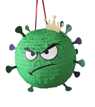 piniata wirus korona pinata bakteria XXL