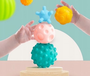 Мягкие резиновые СЕНСОРНЫЕ БЛОКИ Набор из 20 шт.