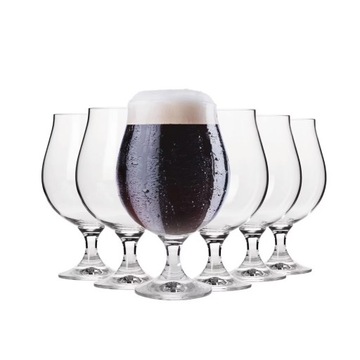 Pokale do piwa ciemnego 6 szt. 500 ml Elite Krosno