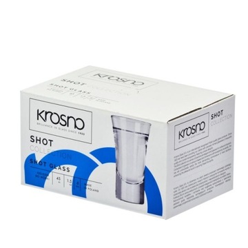 SHOT KROSNO Стаканы для водки, 6 шт, 45 мл