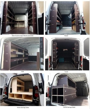 Сервисная конструкция, полка и шкаф Boxer Ducato L2H2