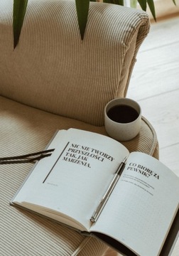 Dziennik Autorefleksji dla mężczyzn | spokój, uważność, odwaga |niedatowany