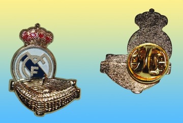 REAL MADRYT PIN PRZYPINKA ZE STADIONEM DO MARYNARKI BADGE