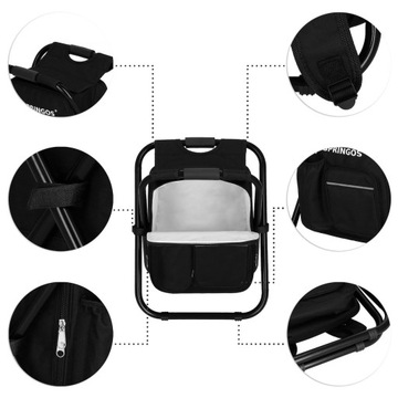 ТУРИСТИЧЕСКИЙ КРЕСЛО ДЛЯ РЫБАЛКИ С РЮКЗАКОМ СКЛАДНОЙ КРЕСЛО 2в1 С РЮКЗАКОМ