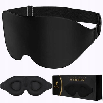 МАСКА НА ГОЛОВЕ МАСКА ДЛЯ ГЛАЗ ЗДОРОВЫЙ СОН SLEEP TRAVEL SOFT WAYA 3D