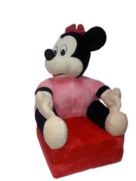 FOTELIK LEŻANKA W KSZTAŁCIE MYSZKI MINNIE