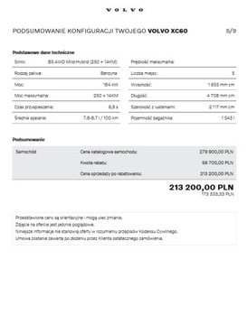 Volvo XC60 II 2026 VOLVO XC60 BLACK-EDITION B5 AWD, zdjęcie 16