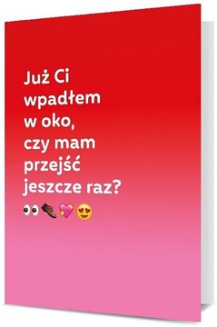 Kartki Walentynkowe dla dziewczyny z żartem PD1936