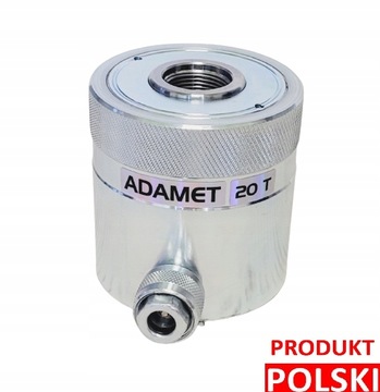 Siłownik hydrauliczny przelotowy 20 ton do wyciągania wtrysków