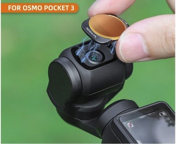 4 СЕРЫХ ФИЛЬТРА С ПОЛЯРИЗАЦИЕЙ DJI OSMO POCKET 3 ND8PL ND16PL ND32PL ND64PL