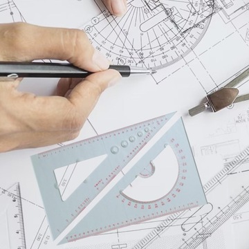 Чертеж диаграммы Треугольная линейка Измерительная линейка для проектирования Угловая линейка