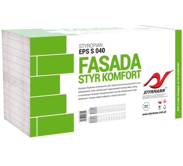 STYROPIAN FASADA 040 10cm FREZ paczka 2,85m2