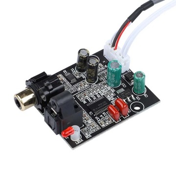 Cyfrowy dekoder DAC CS8416 CS4344 optyczne koncentryczne cyfrowe wejście
