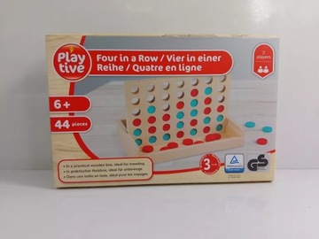 GRA LOGICZNA 4 W RZĘDZIE PLAYTIVE