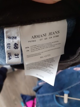 ARMANI JEANS-SUPER SPODNIE 31 Y7