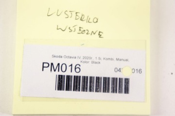 PM016 SKODA OCTAVIA IV ZRCÁTKO ZPÁTEČNÁ VNITŘNÍ