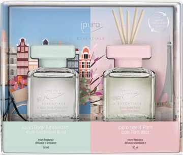 ZP04 Dyfuzor zapachowy ipuro essentials 2x 50 ml paris amsterdam 100ml