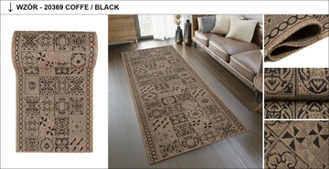 Веревочная дорожка Floorlux 80см, натуральные цвета
