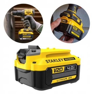 Akumulator STANLEY FATMAX V20 4.0Ah 18V SFMCB204