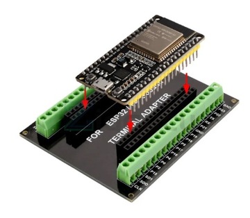 Karta rozszerzeń Tabliczka Zaciskowa do ESP32 38PIN