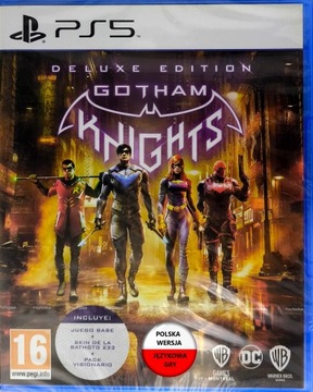 GOTHAM KNIGHTS DELUXE EDITION PO POLSKU NOWA PS5