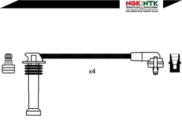 NGK SADA PŘÍVODŮ ZAPALOVACÍ FORD ESCORT TŘÍDA