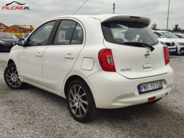 Nissan Micra IV Hatchback 5d Facelifting 1.2 80KM 2014 Nissan Micra GWARANCJA Zarejestrowany w PL Udok. przebieg LIFT Mozliwa zam, zdjęcie 3