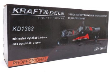 АВТОМОБИЛЬНЫЙ ДОМКРАТ FROG 2,5 Т НИЗКИЙ РЕЗИНОВЫЙ ДОМКРАТ