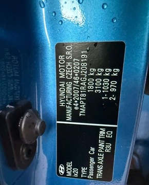 Hyundai ix20 Mikrovan 1.4 CRDi 90KM 2015 Hyundai ix20 Hyundai ix20 1.4 CRDi Comfort blue 1.4 Diesel 90KM, zdjęcie 31