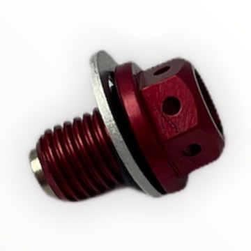 Пробка слива масла с магнитом алюминиевая золотая MRF KAYO dirt pit bike