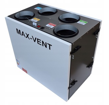 Приточно-вытяжная установка DAWID 420/200 с ДВУХСТОРОННИМ ротационным теплообменником