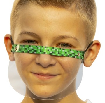 МАСКА МИНИ-ВИЗОР ДЛЯ ДЕТЕЙ В ШКОЛУ 12 размер.